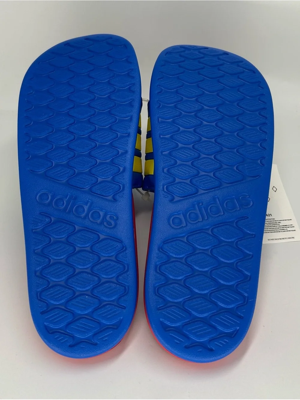 New Adidas Adilette Comfort 2.0 Colombia Slides FCF Men’s Style HQ7421